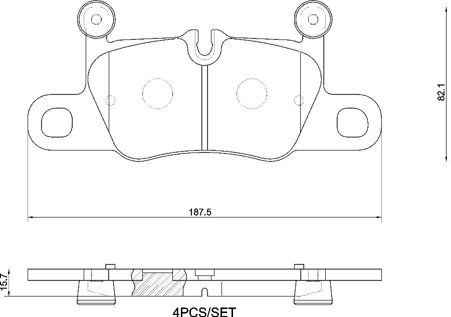 Brembo P65044N - Komplet Pločica, disk-kočnica www.molydon.hr