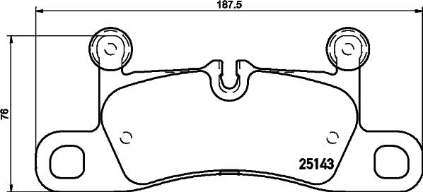 Textar 25143 162  0 4 - Komplet Pločica, disk-kočnica www.molydon.hr