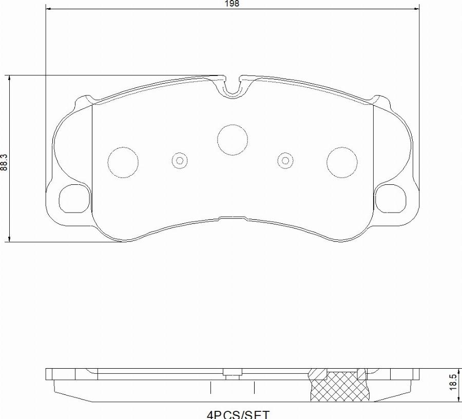 Brembo P 65 054 - Komplet Pločica, disk-kočnica www.molydon.hr