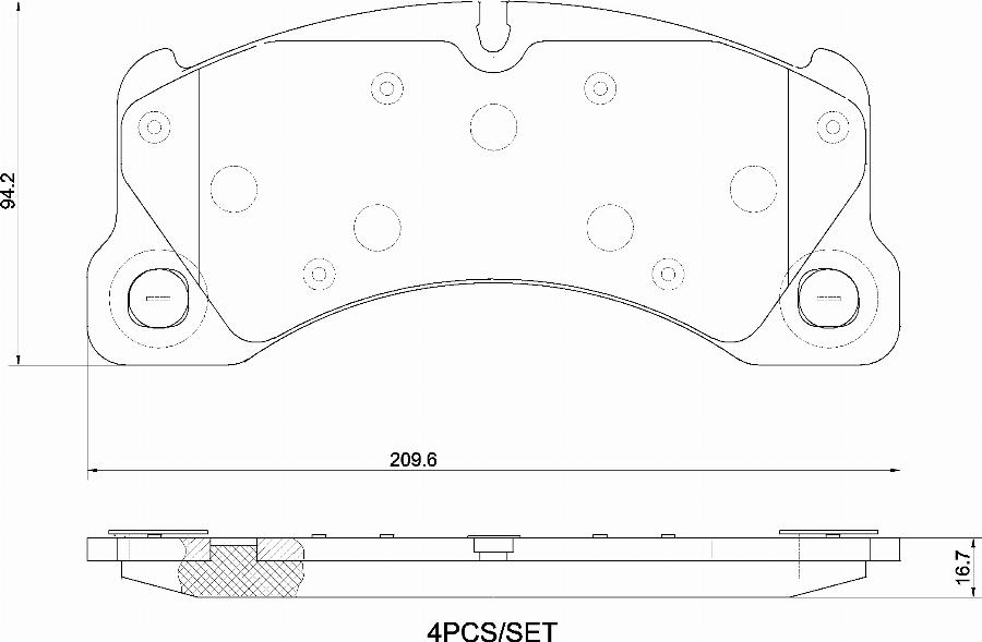 Brembo P65053N - Komplet Pločica, disk-kočnica www.molydon.hr