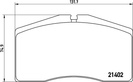 Brembo P 65 006 - Komplet Pločica, disk-kočnica www.molydon.hr