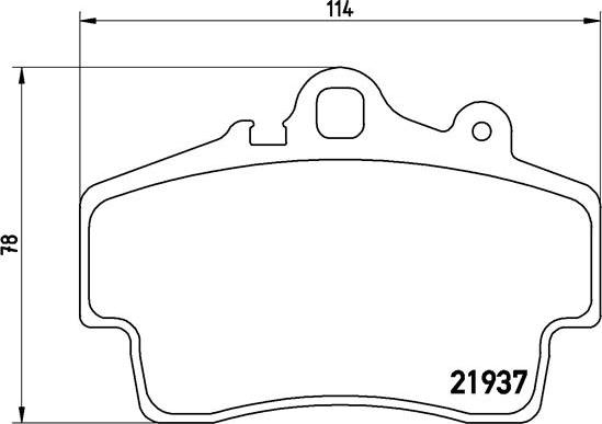 Brembo P 65 007 - Komplet Pločica, disk-kočnica www.molydon.hr