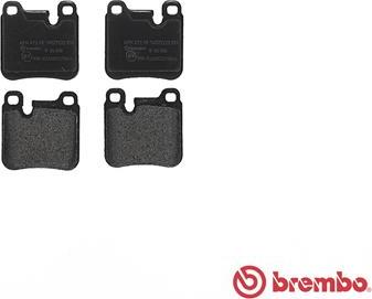 Brembo P 65 010 - Komplet Pločica, disk-kočnica www.molydon.hr