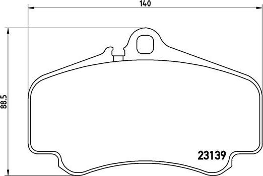 Brembo P 65 011 - Komplet Pločica, disk-kočnica www.molydon.hr