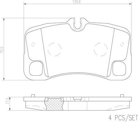 Brembo P65013N - Komplet Pločica, disk-kočnica www.molydon.hr