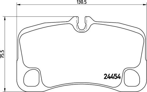 Brembo P 65 013 - Komplet Pločica, disk-kočnica www.molydon.hr