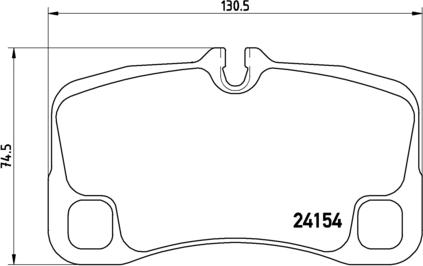 Brembo P 65 012 - Komplet Pločica, disk-kočnica www.molydon.hr