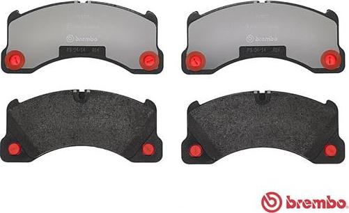 Brembo P 65 017 - Komplet Pločica, disk-kočnica www.molydon.hr