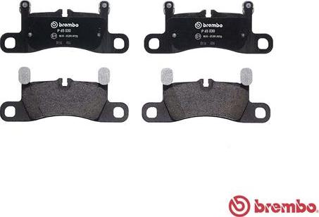 Brembo P 65 030 - Komplet Pločica, disk-kočnica www.molydon.hr