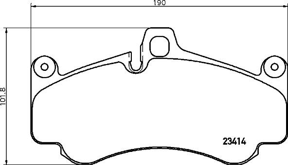 Brembo P 65 032 - Komplet Pločica, disk-kočnica www.molydon.hr