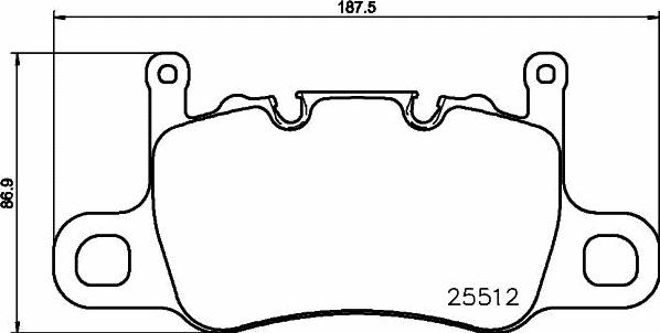 Brembo P 65 037 - Komplet Pločica, disk-kočnica www.molydon.hr