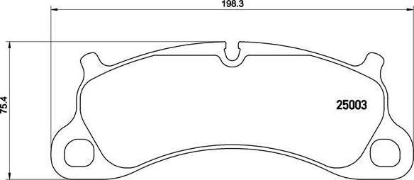 Brembo P 65 025 - Komplet Pločica, disk-kočnica www.molydon.hr