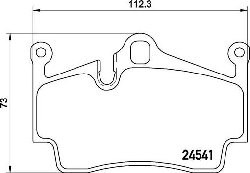 Brembo P 65 028 - Komplet Pločica, disk-kočnica www.molydon.hr