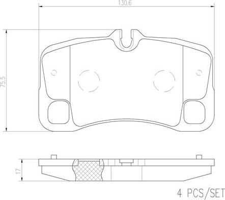 Brembo P65022N - Komplet Pločica, disk-kočnica www.molydon.hr