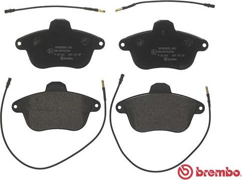 Brembo P 61 046 - Komplet Pločica, disk-kočnica www.molydon.hr