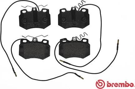 Brembo P 61 041 - Komplet Pločica, disk-kočnica www.molydon.hr