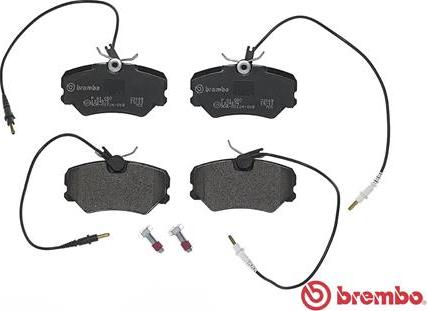 Brembo P 61 050 - Komplet Pločica, disk-kočnica www.molydon.hr