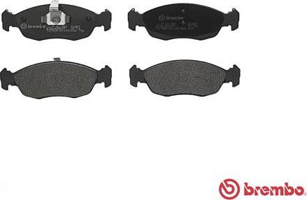 Brembo P 61 051 - Komplet Pločica, disk-kočnica www.molydon.hr