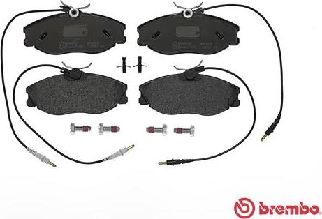 Brembo P 61 057 - Komplet Pločica, disk-kočnica www.molydon.hr