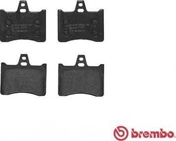 Brembo P 61 019 - Komplet Pločica, disk-kočnica www.molydon.hr