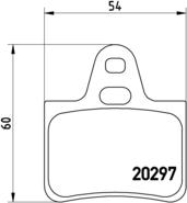 Brembo P 61 010 - Komplet Pločica, disk-kočnica www.molydon.hr