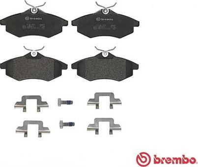 Brembo P 61 074 - Komplet Pločica, disk-kočnica www.molydon.hr