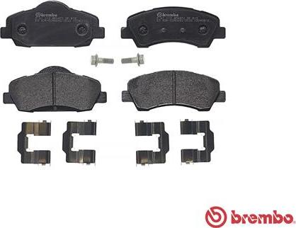 Brembo P 61 113 - Komplet Pločica, disk-kočnica www.molydon.hr