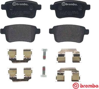 Brembo P 68 043 - Komplet Pločica, disk-kočnica www.molydon.hr