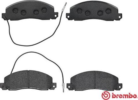 Brembo P 68 006 - Komplet Pločica, disk-kočnica www.molydon.hr