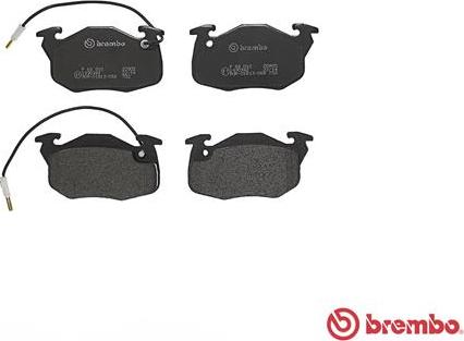 Brembo P 68 010 - Komplet Pločica, disk-kočnica www.molydon.hr