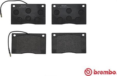 Brembo P 68 012 - Komplet Pločica, disk-kočnica www.molydon.hr