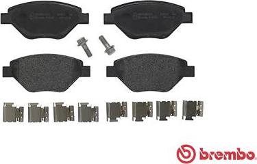 Brembo P 68 031 - Komplet Pločica, disk-kočnica www.molydon.hr