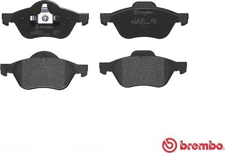 Brembo P 68 029 - Komplet Pločica, disk-kočnica www.molydon.hr