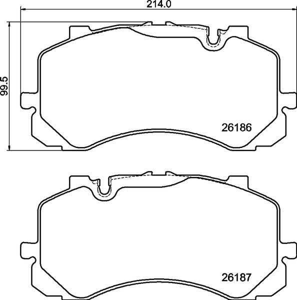 Brembo P 05 005 - Komplet Pločica, disk-kočnica www.molydon.hr