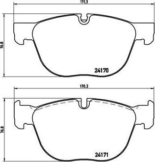 Brembo P 06 049X - Komplet Pločica, disk-kočnica www.molydon.hr