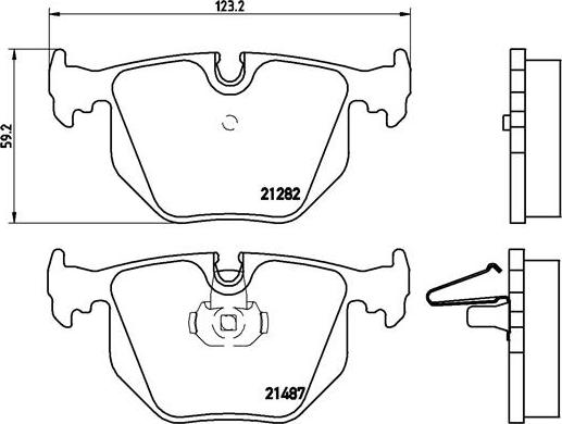 Brembo P 06 044 - Komplet Pločica, disk-kočnica www.molydon.hr