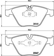 Brembo P 06 045 - Komplet Pločica, disk-kočnica www.molydon.hr