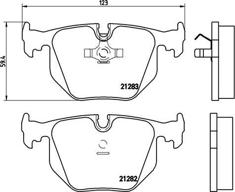 Brembo P 06 016 - Komplet Pločica, disk-kočnica www.molydon.hr