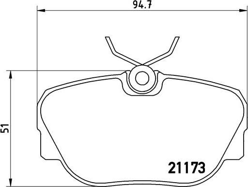 Brembo P 06 010 - Komplet Pločica, disk-kočnica www.molydon.hr