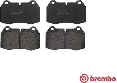 Brembo P 06 018 - Komplet Pločica, disk-kočnica www.molydon.hr