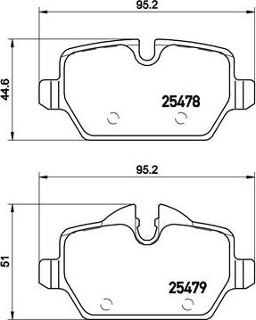 Brembo P 06 080 - Komplet Pločica, disk-kočnica www.molydon.hr