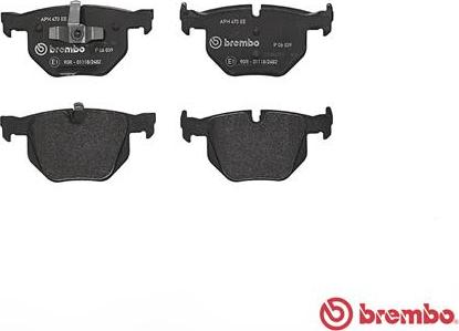 Brembo P 06 039 - Komplet Pločica, disk-kočnica www.molydon.hr