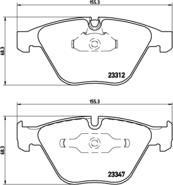 Brembo P 06 031 - Komplet Pločica, disk-kočnica www.molydon.hr