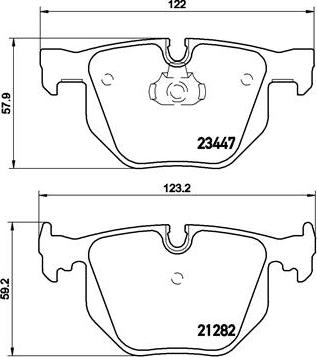 Brembo P 06 029 - Komplet Pločica, disk-kočnica www.molydon.hr