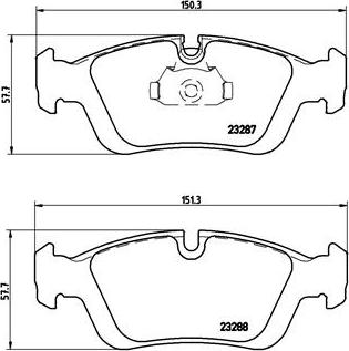 Brembo P 06 024 - Komplet Pločica, disk-kočnica www.molydon.hr