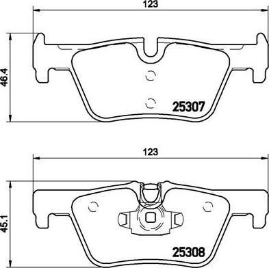 Brembo P 06 071X - Komplet Pločica, disk-kočnica www.molydon.hr