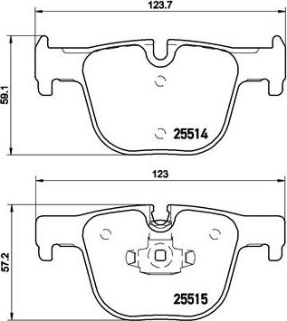 Brembo P 06 072 - Komplet Pločica, disk-kočnica www.molydon.hr