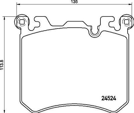 Brembo P 06 077 - Komplet Pločica, disk-kočnica www.molydon.hr