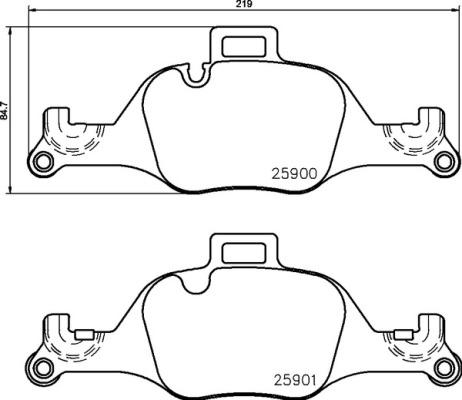 Brembo P 06 107 - Komplet Pločica, disk-kočnica www.molydon.hr