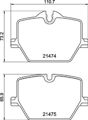 Brembo P 06 116 - Komplet Pločica, disk-kočnica www.molydon.hr